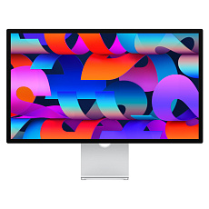 Монитор Apple Studio Display 27" 5K с нанотекстурой (nano glass), подставка с регулируемым наклоном, цвет: серебристый (Silver) MYJK3/MMYW3