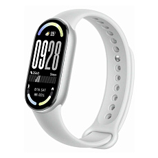 Фитнес-браслет Xiaomi Smart Band 10, цвет: ледяное серебро (Glacier Silver)